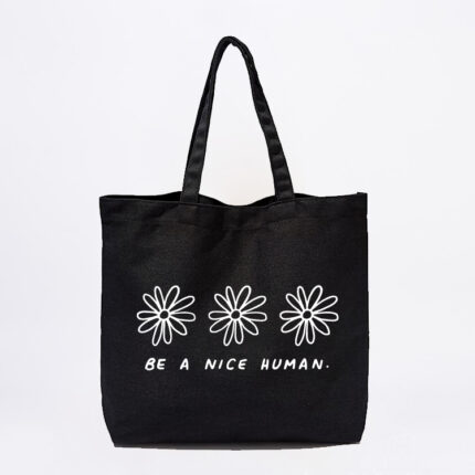 Be a Nice Human Tote Bag
