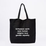 Birthplace Race Religion Gender Tote Bag