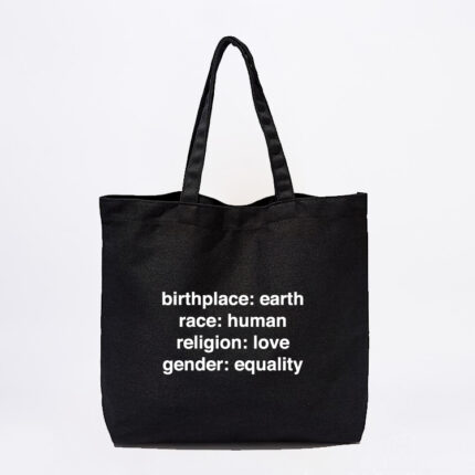Birthplace Race Religion Gender Tote Bag