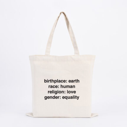 Birthplace Race Religion Gender Tote Bag