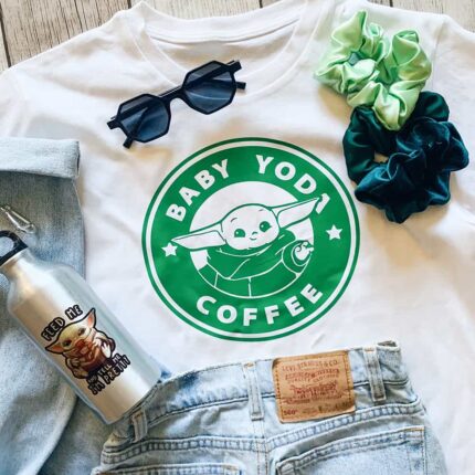 Baby Yoda Coffee T-Shirt