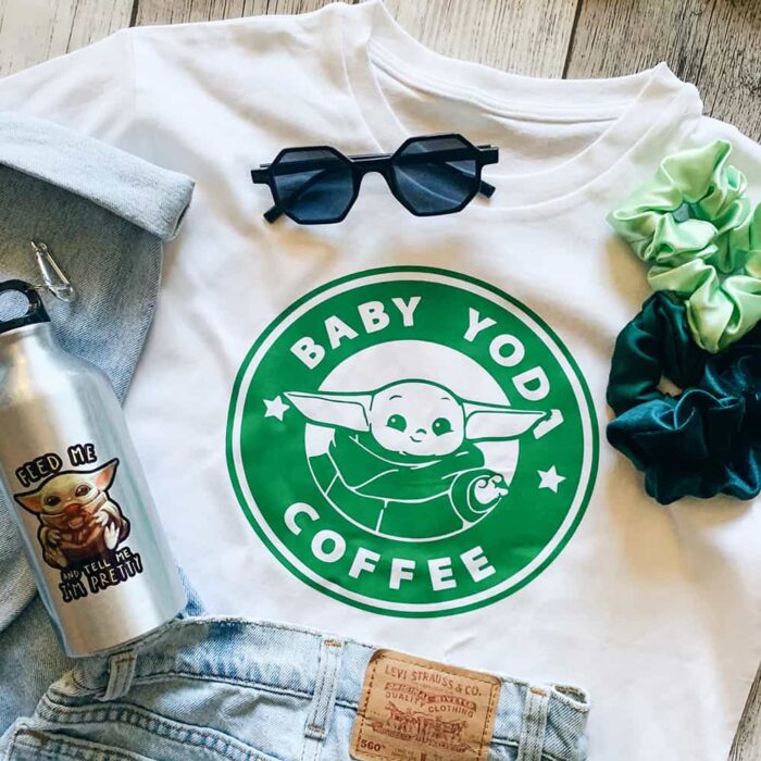 Baby Yoda Coffee T-Shirt
