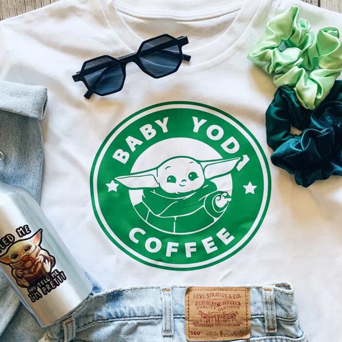 Baby Yoda Coffee T-Shirt