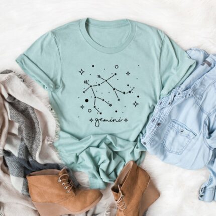 Gemini Star Sign T-Shirt