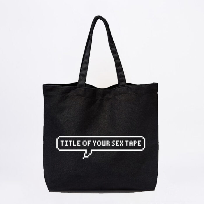 Sex Tape Title Tote Bag - Image 2