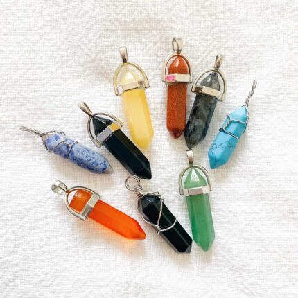 Crystal Point Pendants