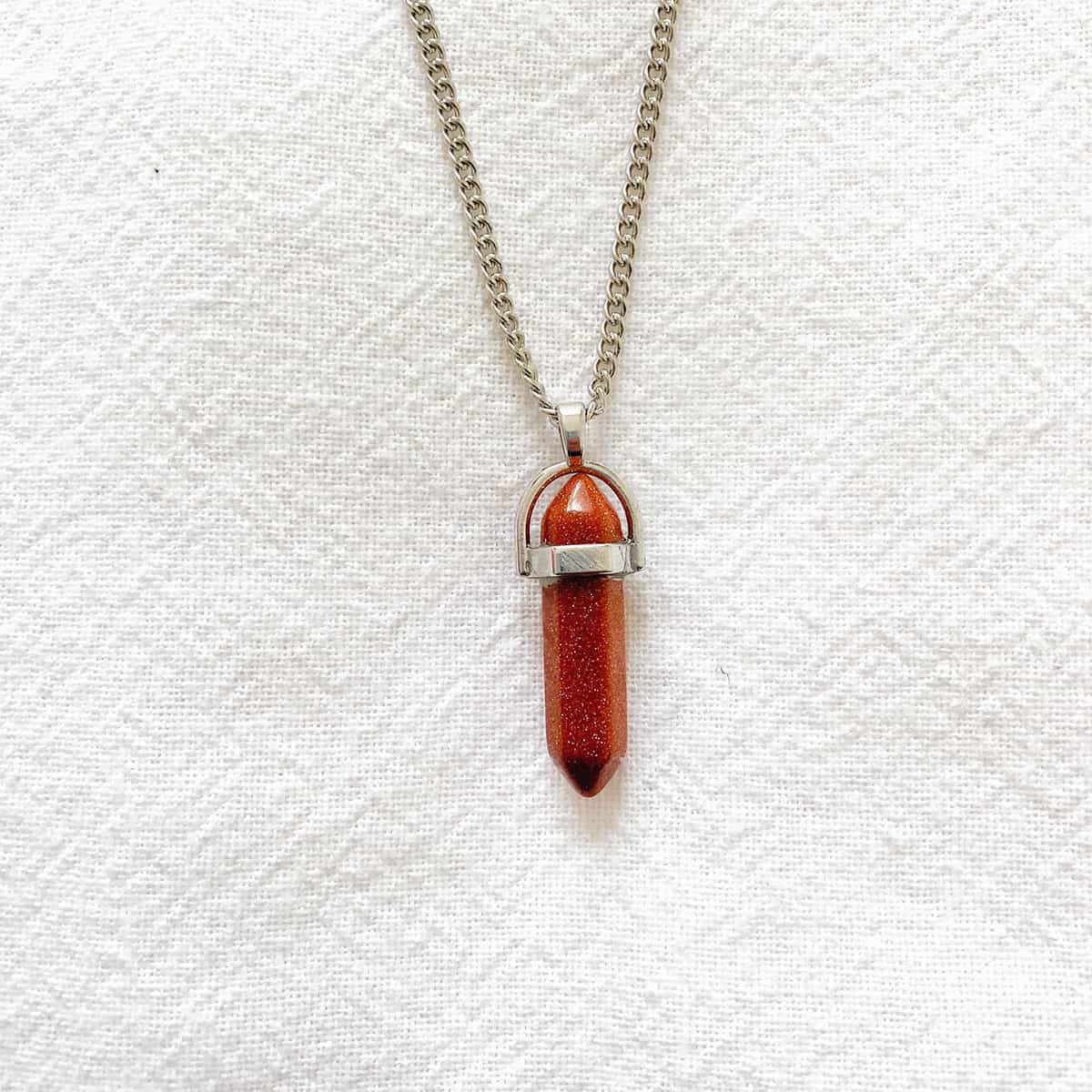 Gold Sandstone Necklace Gold Sandstone Necklace