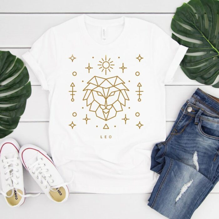 Leo illustration T-Shirt - Image 2