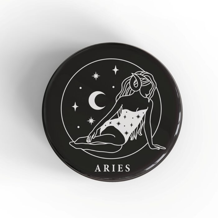 Aries Girl Badge/Magnet