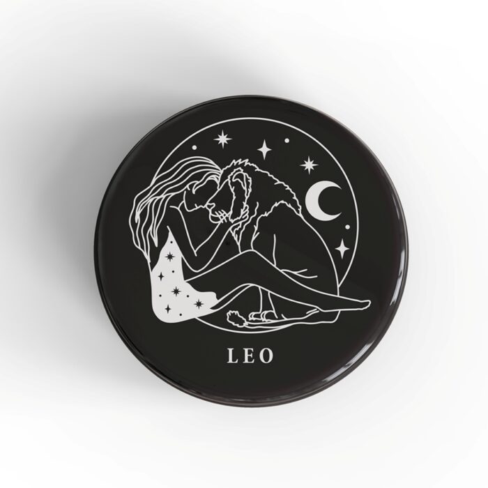 Leo Girl Badge/Magnet