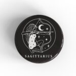 Sagittarius Girl Badge/Magnet