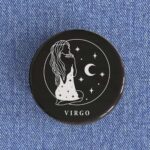 Virgo Girl Badge/Magnet