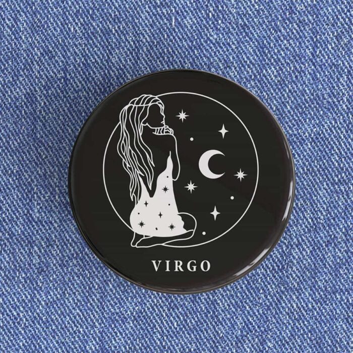 Virgo Girl Badge/Magnet