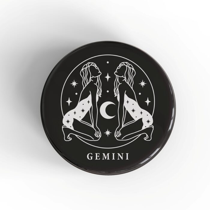 Gemini Girl Badge/Magnet