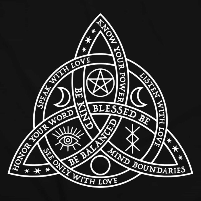 Triquetra Detailed T-shirt - Image 2