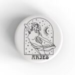 Aries Woman Badge/Magnet