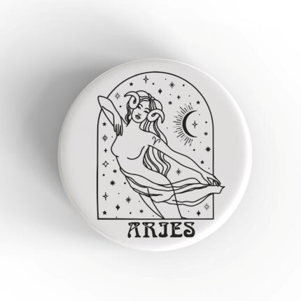 Aries Woman Badge/Magnet