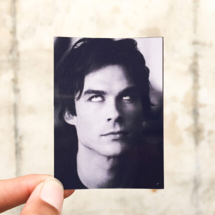 Damon Eye Roll Sticker