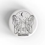 Gemini Woman Badge/Magnet