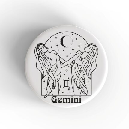 Gemini Woman Badge/Magnet