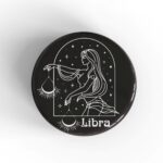 Libra Woman Badge/Magnet