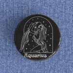 Aquarius Woman Badge/Magnet