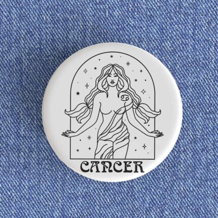 Cancer Woman Badge/Magnet