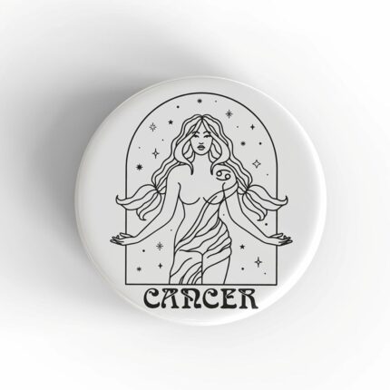 Cancer Woman Badge/Magnet