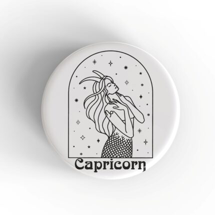 Capricorn Woman Badge/Magnet