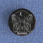 Gemini Woman Badge/Magnet