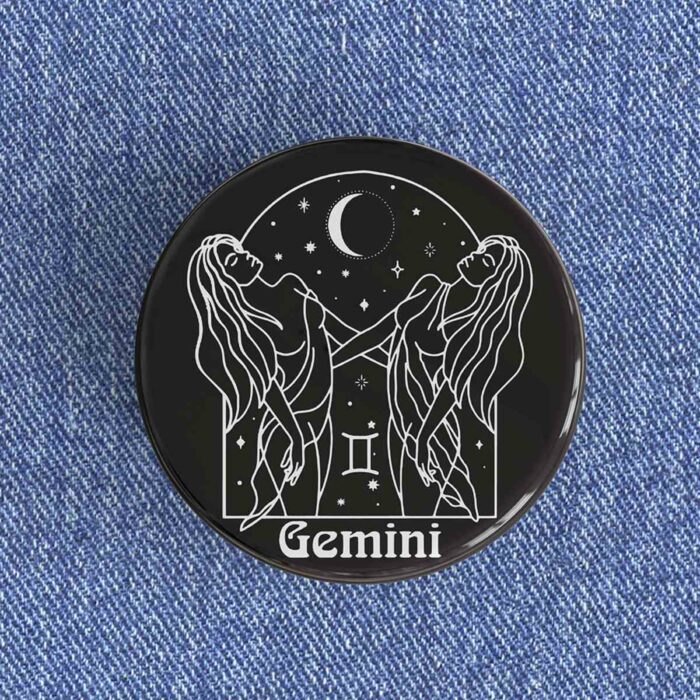 Gemini Woman Badge/Magnet