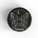 Gemini Woman Badge/Magnet