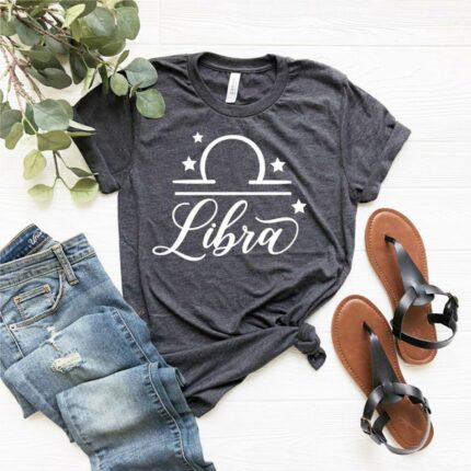 libra Stars and symbol T-shirt