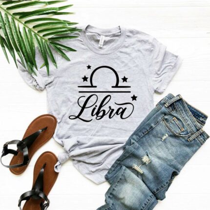 libra Stars and symbol T-shirt