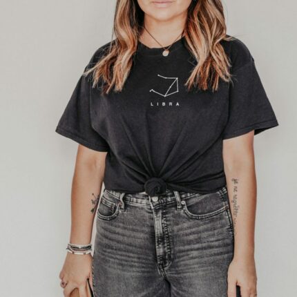 libra constellation t-shirt