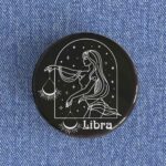 Libra Woman Badge/Magnet