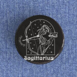 Sagittarius Woman Badge/Magnet