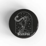 Scorpio Woman Badge/Magnet