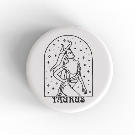 Taurus Woman Badge/Magnet