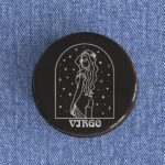 Virgo Woman Badge/Magnet