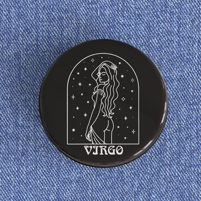 Virgo Woman Badge/Magnet