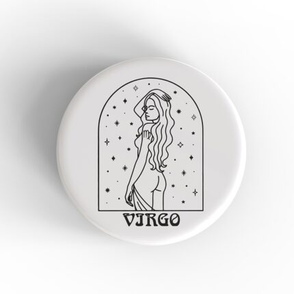 Virgo Woman Badge/Magnet