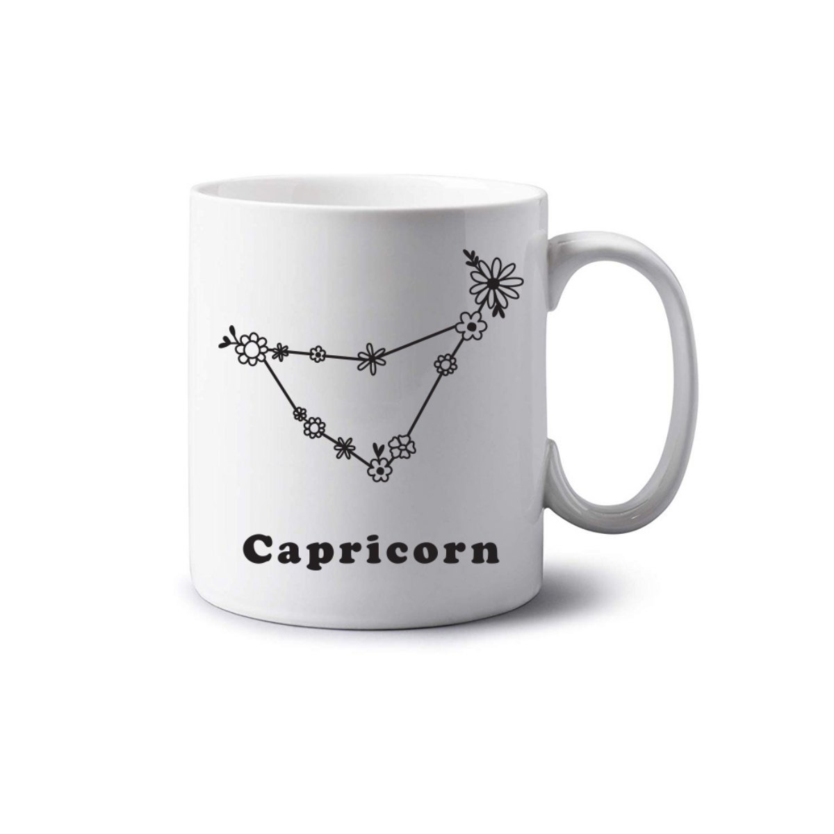 Capricorn Floral Mug Capricorn Floral Mug