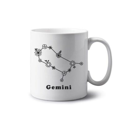 Gemini Floral Mug