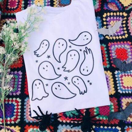 Cartoon Ghosties T-Shirt