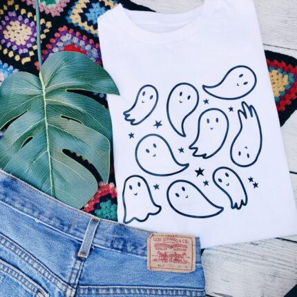 Cartoon Ghosties T-Shirt