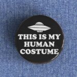 Human Costume Badge