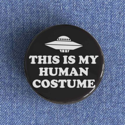Human Costume Badge