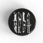 Character Knives Magnet
