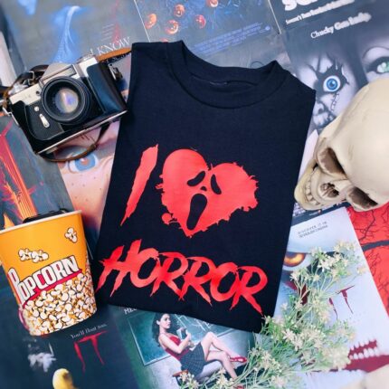 I Love Horror T-Shirt